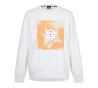 Boss Mens Soleri 88 Ribbed Crew Neck Sweatshirt GT28174