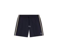 BOSS Men's Solid Swim Trunk with Iconic Side Stripe Swim Trunks