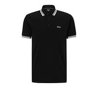 BOSS Men's Square Patch Logo Slim Fit Cotton Polo Shirt Polo Shirt (Pack of 1)