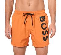 BOSS Men's Standard Octopus Swim Trunk, Papaya Orange, S