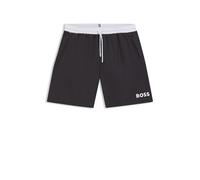 BOSS Mens Starfish A Swim Shorts with Contrast Logo and Piping