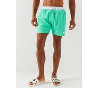 BOSS Men's Starfish Swim Shorts, Bright Green, Size S, Men Bright Green