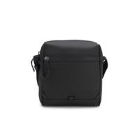 BOSS Mens Stenson NS Zip Faux-leather reporter bag with reflective details Size One Size