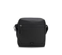 BOSS Mens Stenson NS Zip Faux-leather reporter bag with reflective details Size One Size