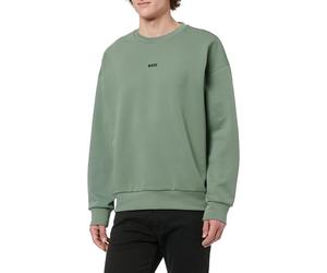 BOSS Men's Stenson Sweatshirt, Open Green, M