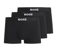 Boss One 10272529 Trunk Boxers 3 Units Black 2XL Men