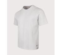 BOSS Mens Structure Waffle T-Shirt - Colour: 052 Light/Pastel Grey - Size: XL XL