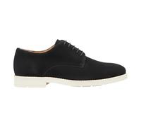Boss Mens Suede Flat Derby Shoes6 UK Dark Blue GT39617
