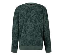 BOSS Mens Sweater Open Green S