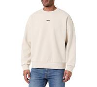 BOSS Men's Sweatshirt, Light Beige 272, L