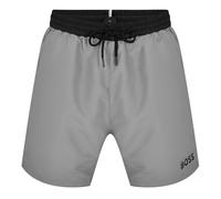 BOSS Mens Swim Shorts Grey/Black XXL