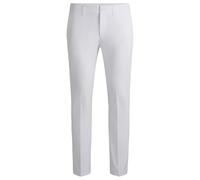 BOSS Men's T Commuter-Slim Slim Fit Trousers Made of Water-Repellent Stretch Fabric, White100, 106