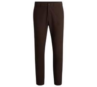 BOSS Mens T Commuter-Slim Water-Repellent Slim-fit Chinos in Stretch Fabric