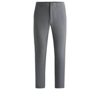 BOSS Mens T Commuter-Slim Water-Repellent Slim-fit Chinos in Stretch Fabric