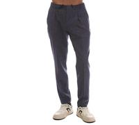 Boss Mens T-Gee Trousers - Navy - 30R - Navy - 68% Virgin Wool/20% Silk/10% Linen/2% Elastane