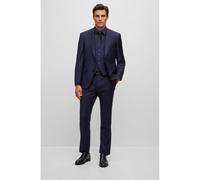 Boss Mens T-Harvers Waistcoat in Navy Wool (archived) - Size 44 inch
