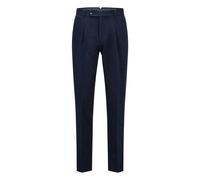Boss Mens T-Peet Trousers - Dark Blue - 34R - Dark Blue - 71% Wool/17% Polyamide/11% Silk/1% Elastane