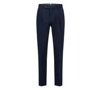 Boss Mens T-Peet Trousers - Dark Blue - 38R - Dark Blue - 71% Wool/17% Polyamide/11% Silk/1% Elastane