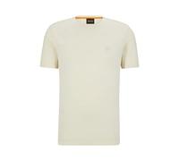 BOSS Mens T-Shirt Crew Neck Short Sleeve Tee Top Beige L