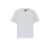BOSS Orange TChup Mens Crew Neck Small Logo T-Shirt - Light/Pastel Grey 054