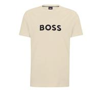 BOSS Men's T-Shirt RN 10249533 01 Beach_T_Shirt, 131Open White,
