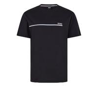 BOSS Mens T-Shirt Short Sleeve Cotton Black 3XL