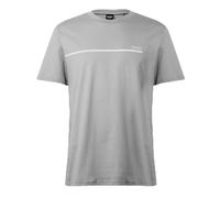 BOSS Mens T-Shirt Short Sleeve Cotton Grey 030 XL