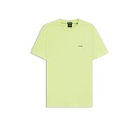 BOSS Mens T-Shirt Short Sleeve Cotton Lime 337 XL