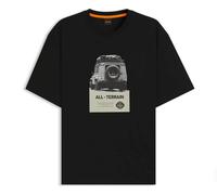 Boss Mens T-Shirt TE Wagon BOSS Printed Graphic Crew Neck Tee in Black