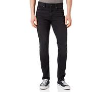 BOSS Tapered-fit jeans in black super-stretch denim - Style Taber BC-P-1, 50471141 Black 31/32