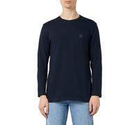 BOSS Mens Tacks Cotton-Jersey T-Shirt with Logo Patch