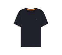 BOSS Mens Tales Logo-Patch T-Shirt in Cotton Jersey