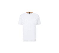 BOSS Mens Tales Patch T Shirt White WHITE-100 XXL