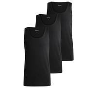 Boss Classic Sleeveless Base Layer 3 Units Black 2XL Man
