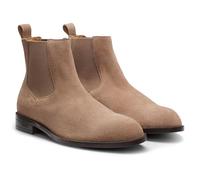 BOSS Men's Tayil Cheb SDN Chelsea Boots, Medium Beige, 10 UK
