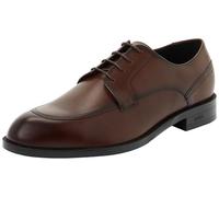BOSS Men's Tayil Derb Buvm Derby Shoes, Dark Brown, 8.5 UK