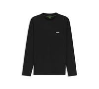 Hugo Boss Men's T-Shirt TChark Long Sleeve Stretch Cotton Black L
