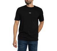 BOSS Men's Tchup Centre Logo T-Shirt, Black