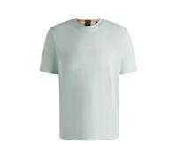 BOSS Mens TChup Logo-Print T-Shirt in Stretch Cotton