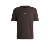 BOSS Mens TChup Logo-Print T-Shirt in Stretch Cotton