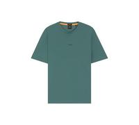 BOSS Mens TChup Logo-Print T-Shirt in Stretch Cotton