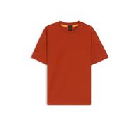 BOSS Mens TChup Logo-Print T-Shirt in Stretch Cotton