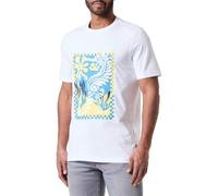 BOSS Men's Te_Cassette T_Shirt, Natural101,
