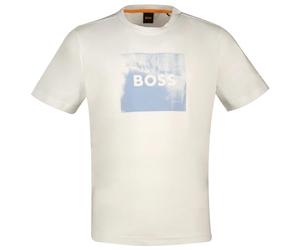 BOSS Mens Te Wheel T-Shirt White L