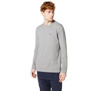 BOSS Mens Tee Long Long-Sleeved Stretch-Cotton Logo T-Shirt