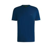 BOSS Mens Tee Stretch-Cotton Regular-fit T-Shirt with Contrast Logo
