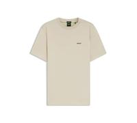 BOSS Mens Tee Stretch-Cotton T-Shirt with Logo Detail