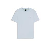 BOSS Mens Tee Stretch-Cotton T-Shirt with Logo Detail