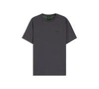 BOSS Mens Tee Stretch-Cotton T-Shirt with Logo Detail