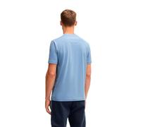 Boss Tape Logo Short Sleeve T-shirt Blue 2XL Men